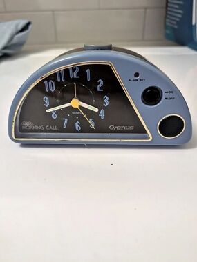 Cygnus Morning Call alarm clock Blue